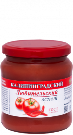 Кетчуп «Любительский острый»