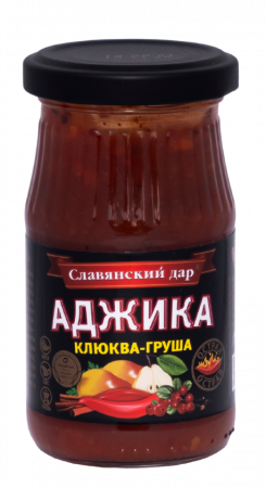 Соус овоще-фруктовый «Аджика Клюква-груша»