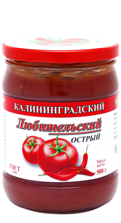 Кетчуп «Любительский острый»
