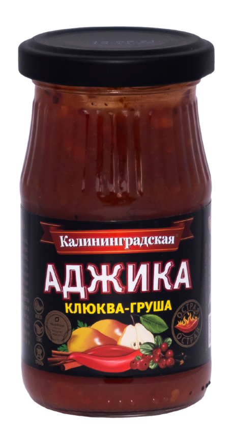 Соус овоще-фруктовый «Аджика Клюква-груша»