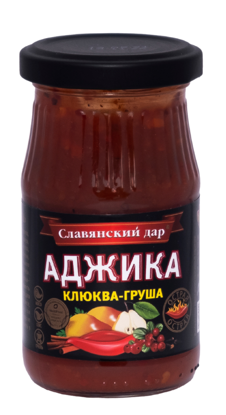 Соус овоще-фруктовый «Аджика Клюква-груша»