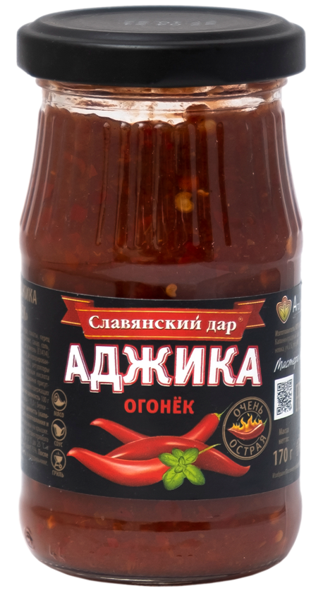 Соус овощной «Аджика Огонёк»
