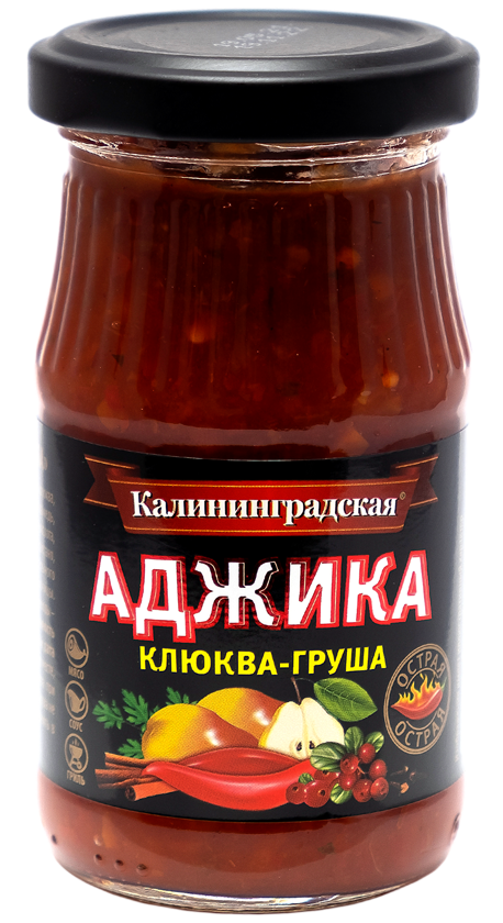 Соус овоще-фруктовый «Аджика Клюква-груша»