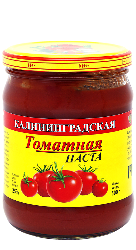 Паста томатная «Калининградская»
