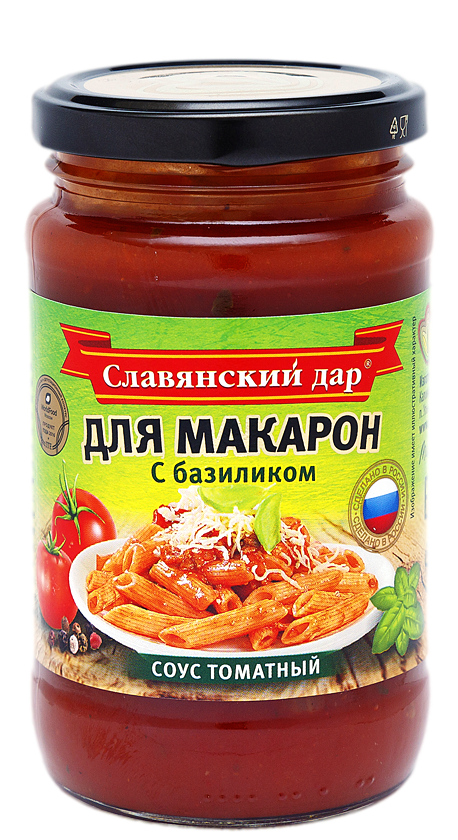 Соус томатный «Для макарон с базиликом»